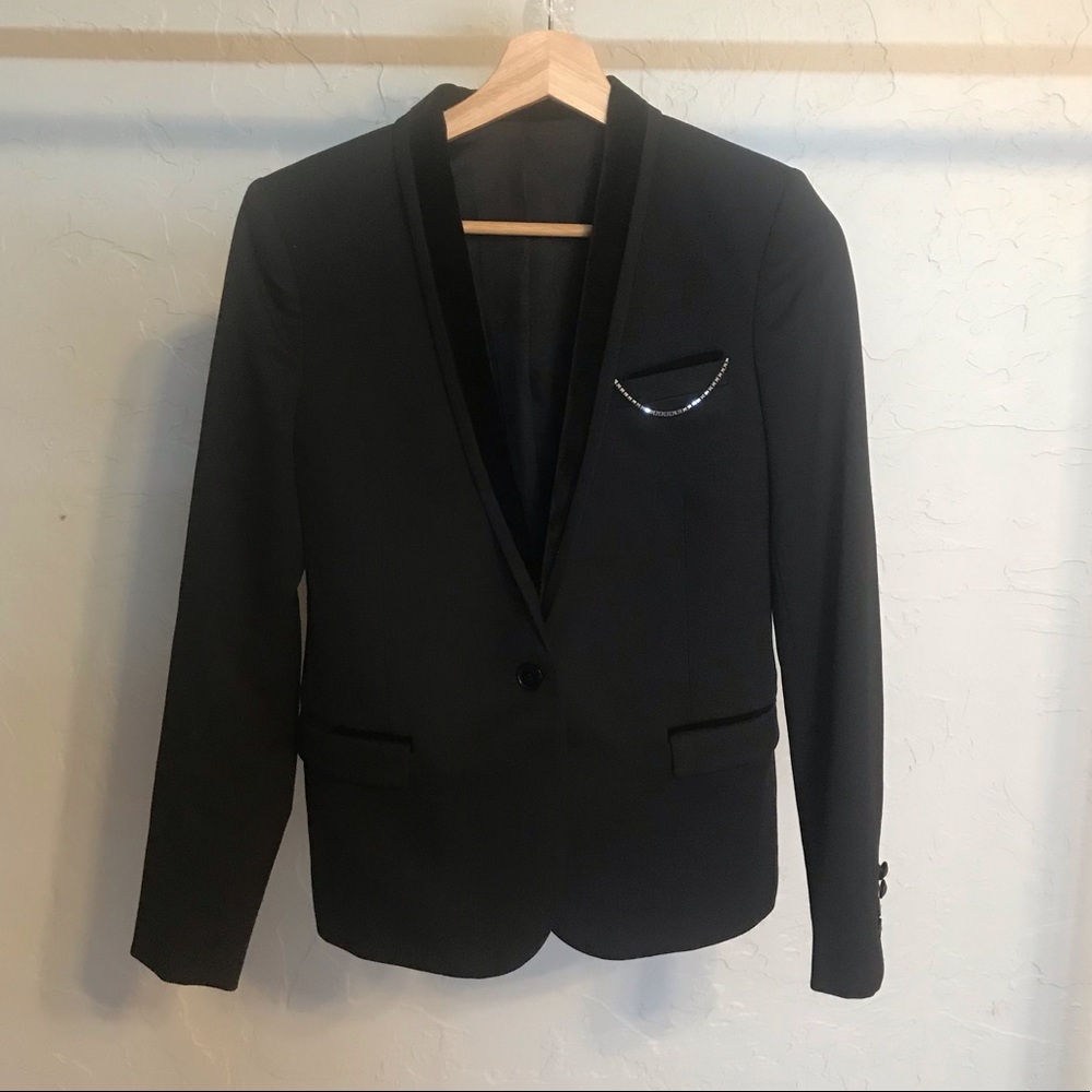 The Kooples tuxedo blazer sz36